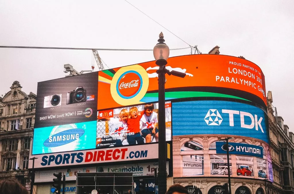 Picadilly Circus Londen