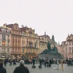 Oudestadsplein in de oude stad van Praag