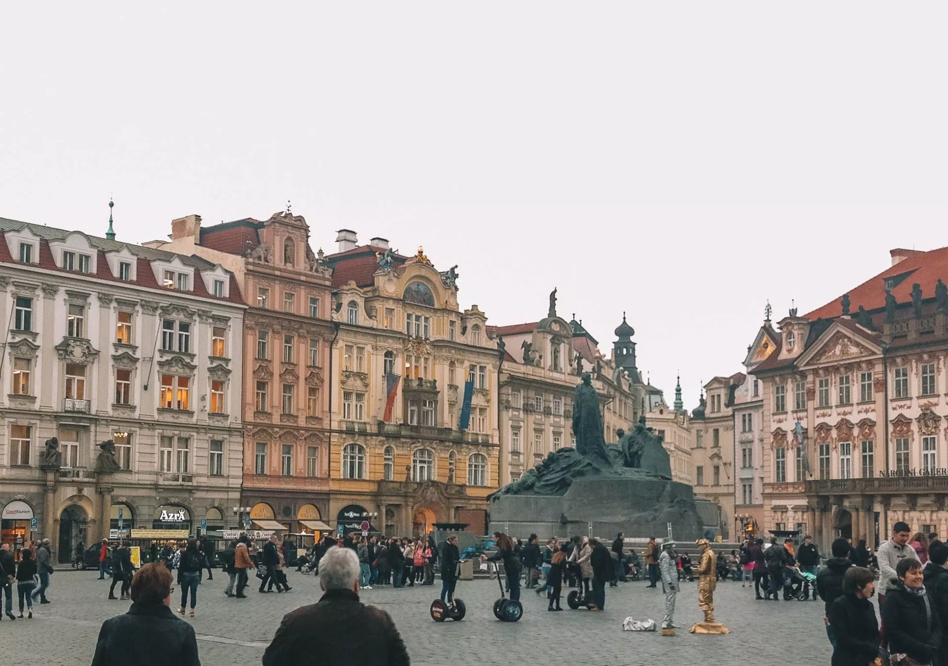 Oudestadsplein in de oude stad van Praag