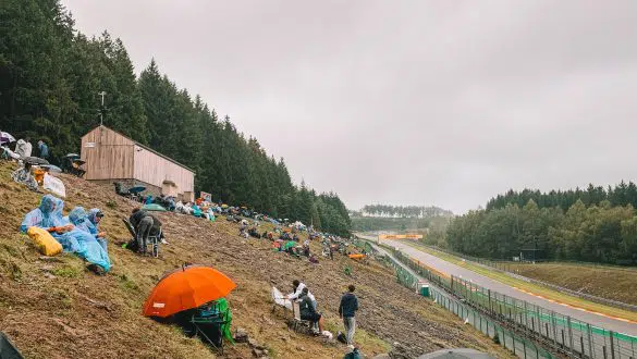 Bronze tribune Spa-Francorchamps