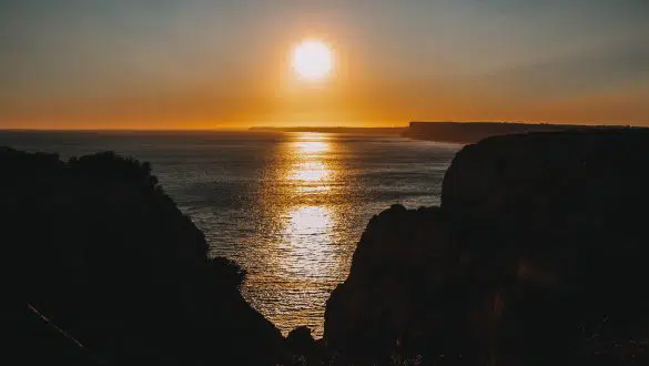 Zonsondergang Ponta da Piedade