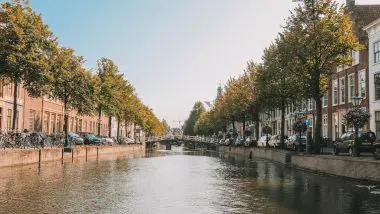 Bootje varen Leiden