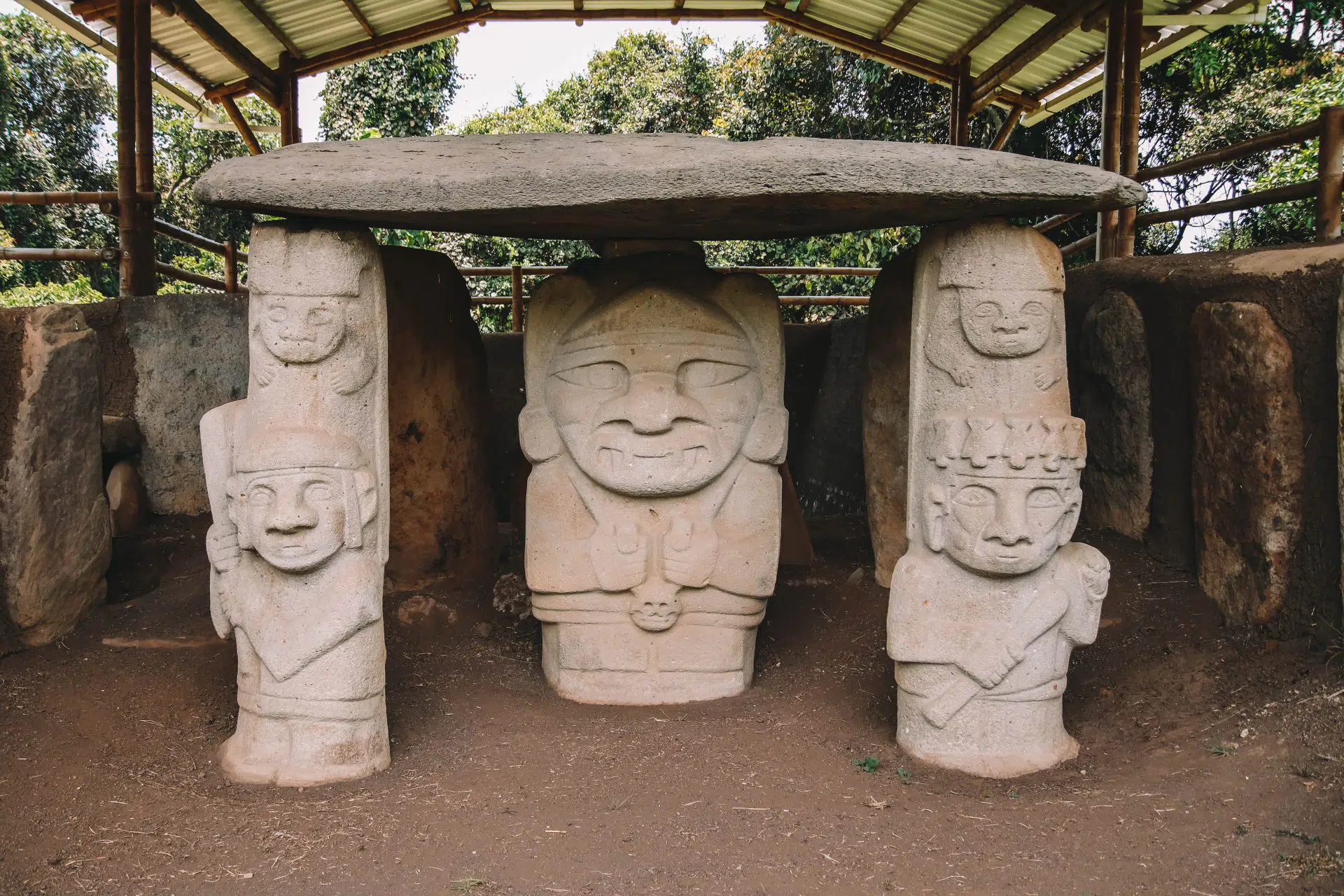 San Agustin Archeologisch park