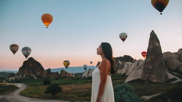 Luchtballonnen Cappadocië