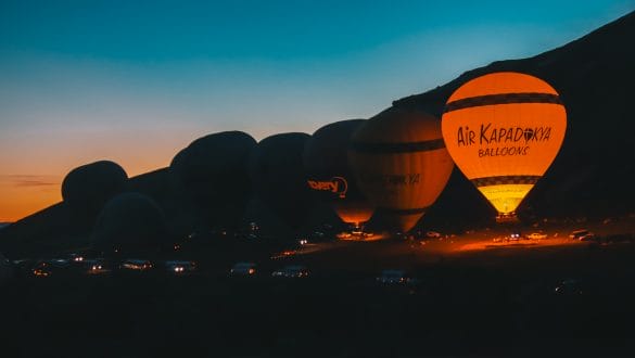 Opstijgen Ballonvaart Cappadocië