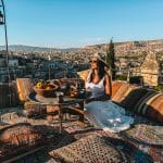 Dakterras Mitrah Cave Suites Cappadocië