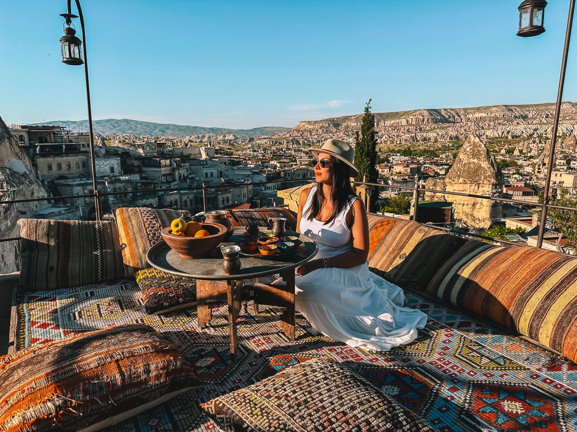 Dakterras Mitrah Cave Suites Cappadocië