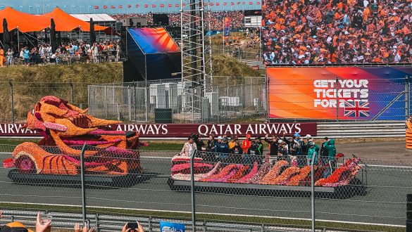 Drivers Parade Dutch Grand Prix Zandvoort